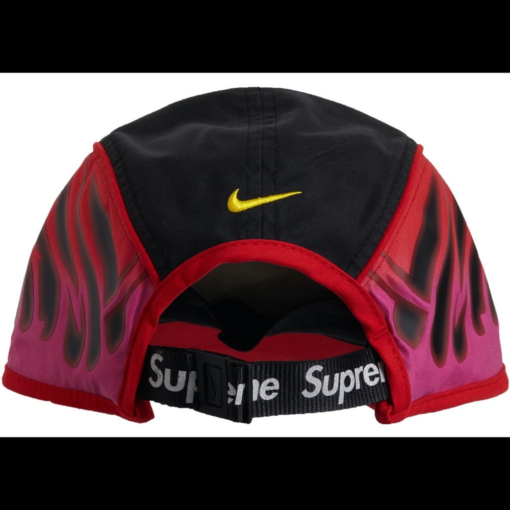 SUPREME X NIKE AIR MAX PLUS RUNNING HAT (BLACK) - Picture 5 of 7